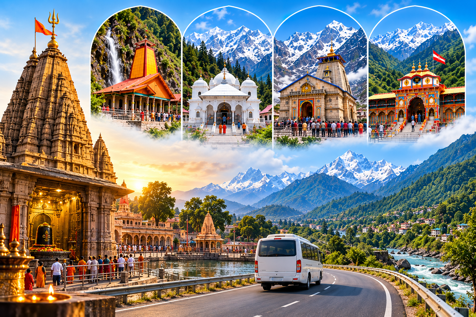 Ujjain to Char Dham Yatra Package IRCTC Options - Complete Pilgrimage Guide